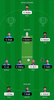 HIS vs GRA Fantasy Suggestion Team 1